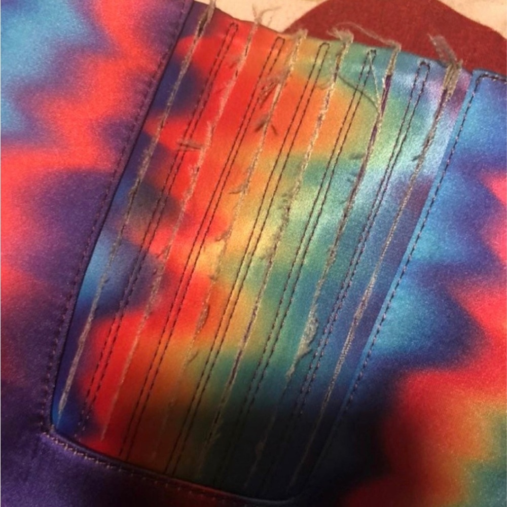 Tie dye dolls kill over the knee high boots - Picture 6 of 6